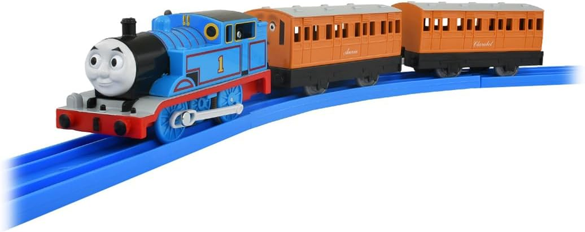Takara Tomy Plarail Thomas the Tank Engine Basic Set, Train Toy, Ages 3 and Up, Pass Toy Safety Standards, ST Mark Certified, PLARAIL Takara Tomy image number 4