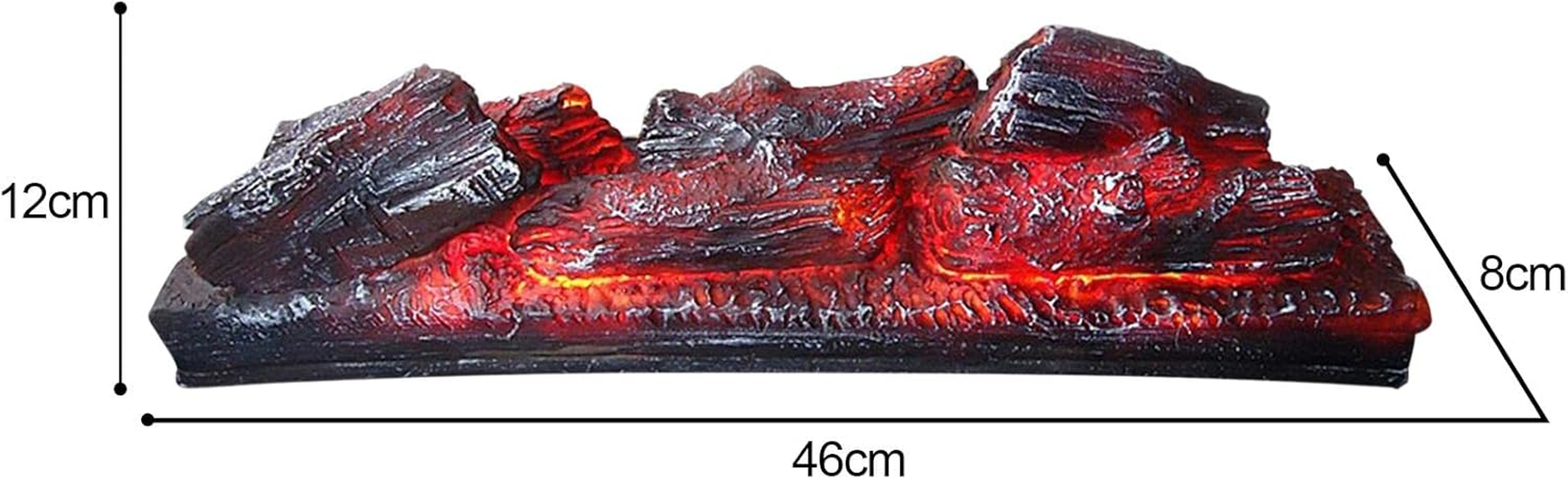 Generic Modern Electric Fireplace with Realistic Flame Effect for Home Decor image number 3