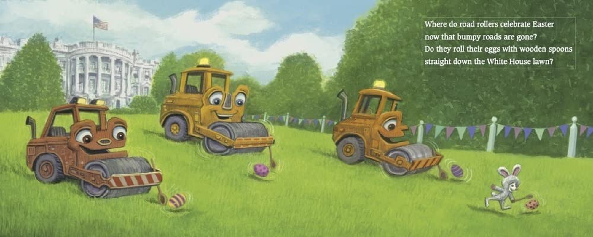 Where Do Diggers Hunt for Easter Eggs?: a Diggers Board Book image number 3