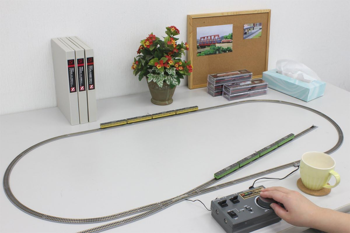Rokuhan F R080 Z Gauge Detention Line Set, Rail Set, Model Railway Supplies image number 2