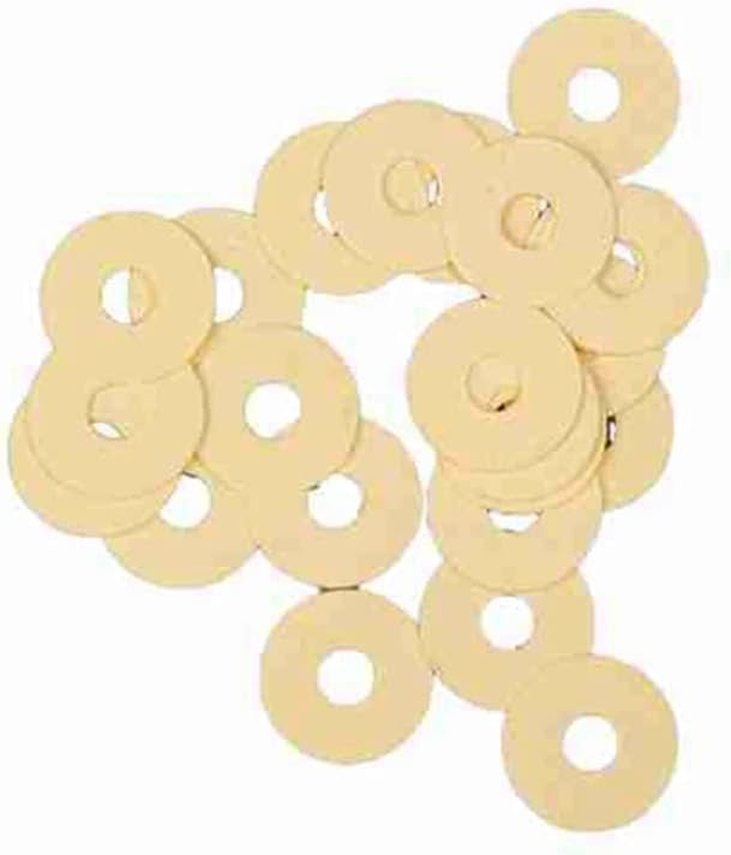 600 Pack Piano Balance Rail Punchings Kit Front Shims Paper Washer Regulating Gasket Ring Felt Pianos Leveling Keys Tuning Tool Piano Adjustment Maintenance Tools Spare Parts 6 Sizes image number 2
