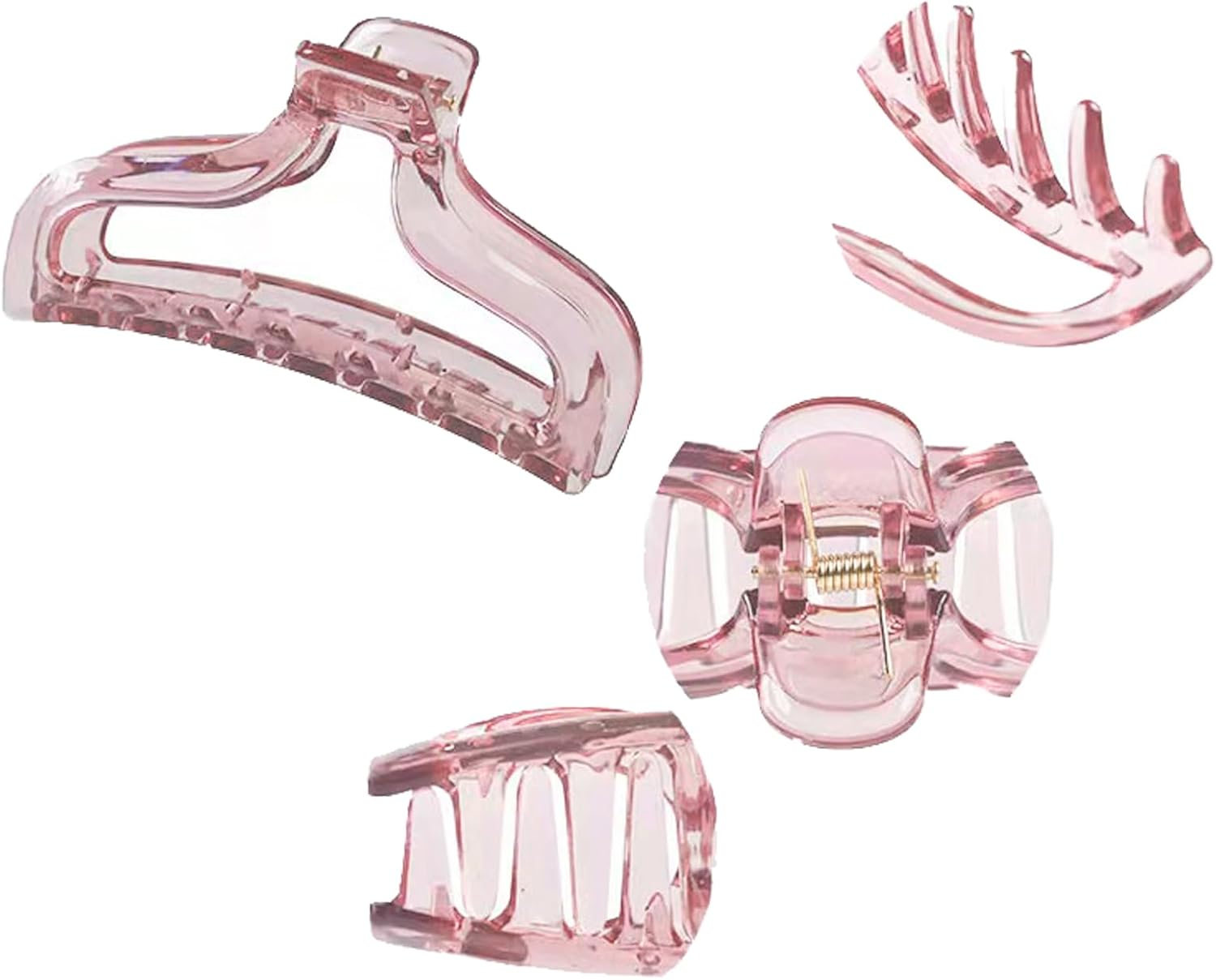 WUDQIJI Curlers Curls without Heat Heatless Curls Band Wave Formers Overnight Curlers Overnight Heatless Hair Curler Overnight with Hairpin for Long Medium Hair (Pink) image number 2