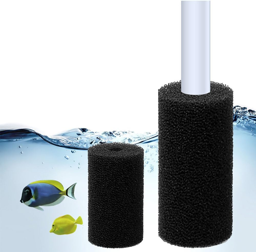 4 Pack Pre-Filter Intake Sponge, Aquarium Foam Rolls Compatible Filter Accessories for Fish Tank, 10Mm, 20Mm (20Mm) image number 5
