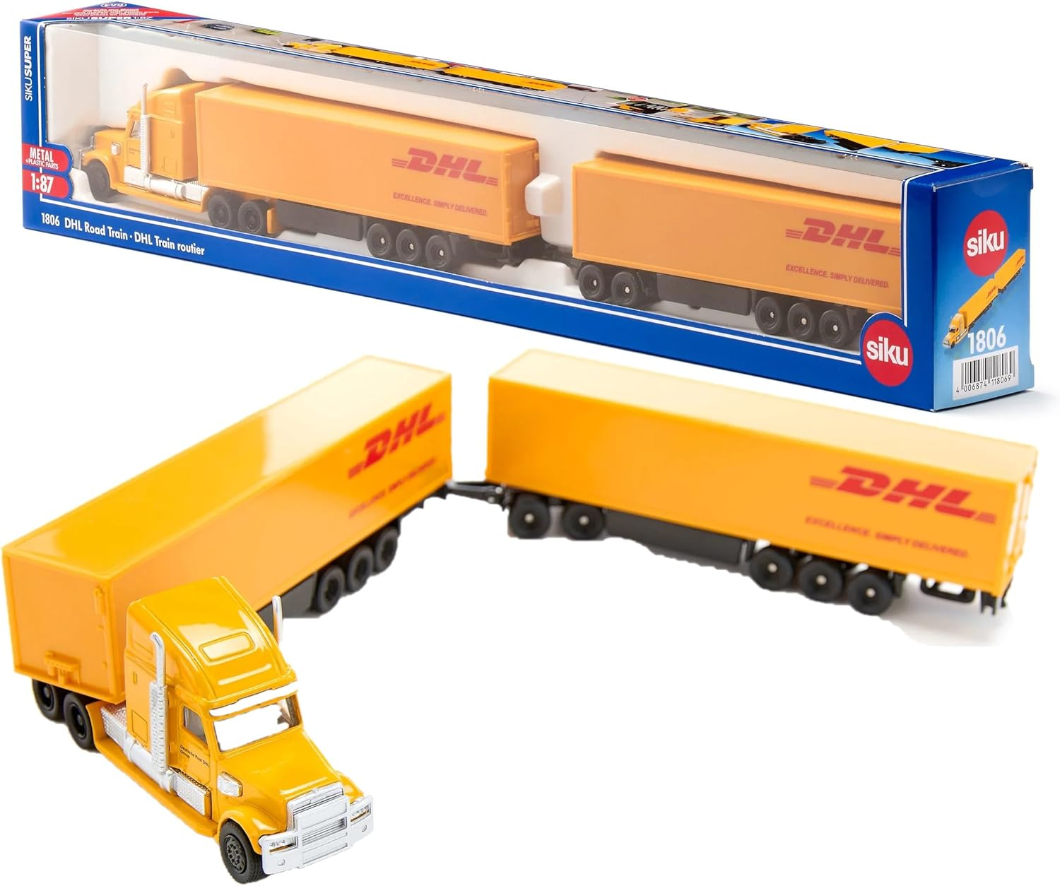 Siku - Road Train - 1:87 Scale image number 4