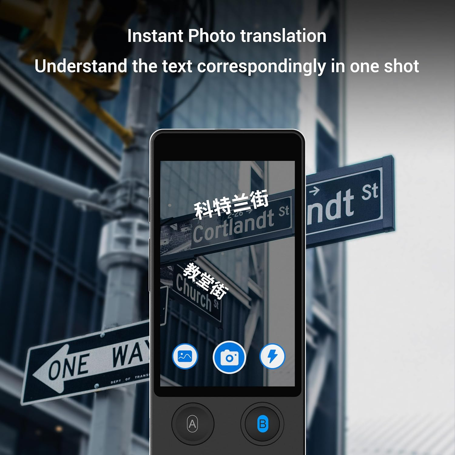 Offline Language Translator Device [Latest AI Voice Translator - W12] 144 Languages and Accents 97% Accuracy 0.5S Fast Response with 3.7 Inch Touchscreen Instant Two Way Translation image number 6