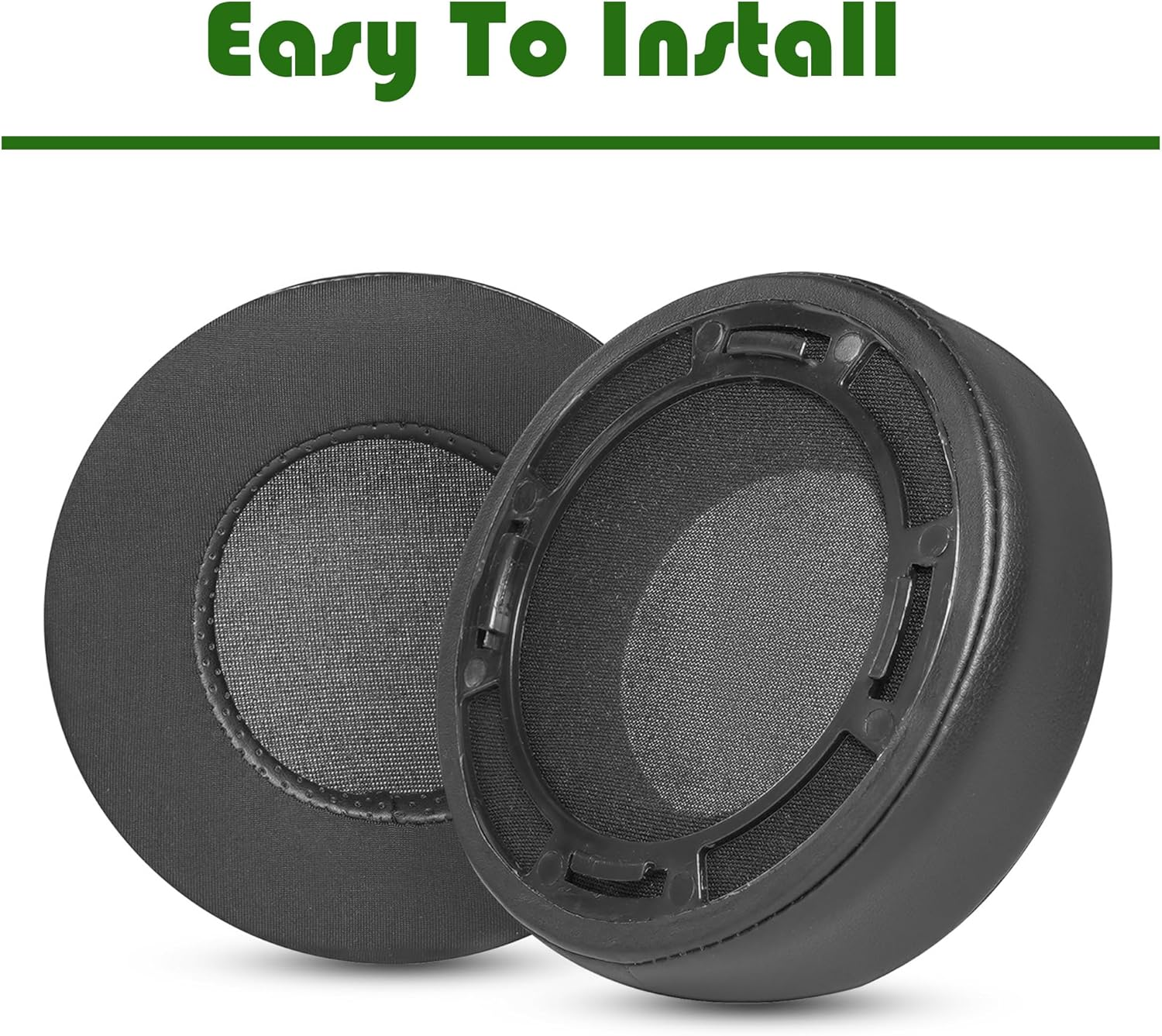 Cooling Gel Ear Pads Gobelieve Protein Leather Replacement Ear Pads Compatible with Hifiman Sundara HE400 / HE400SE / 400I / 400S / HE560 / 560I / HE500 / 300/350 Headphones image number 2