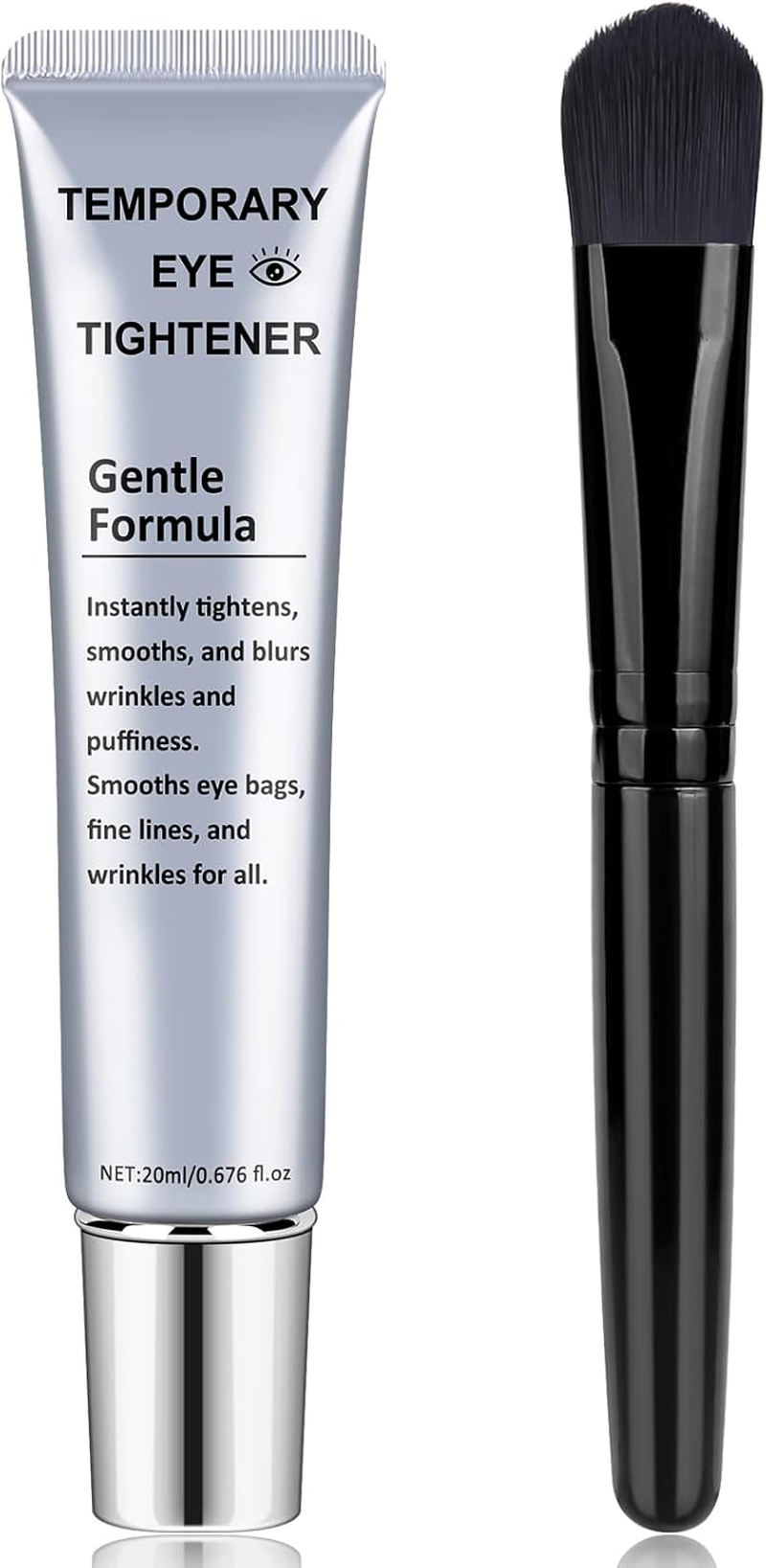 Temporary Eye Tightener Cream - 20Ml Anti-Aging Eye Treatment for Wrinkles & Puffiness - Fast-Acting Formula for Firmer Skin