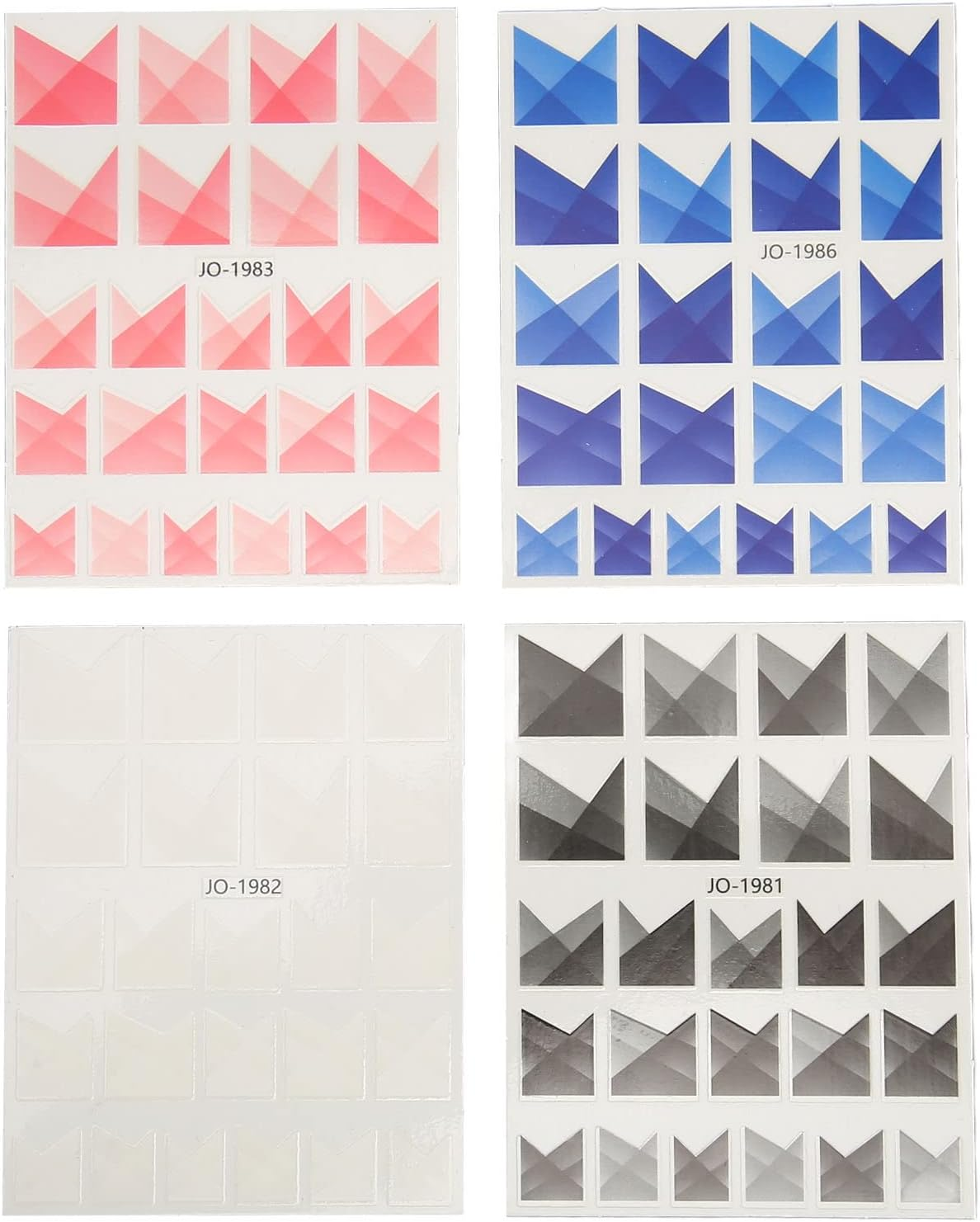 French Nail Stickers Waterproof Nail Art Decoration Stickers Home Use Nail Salon image number 3