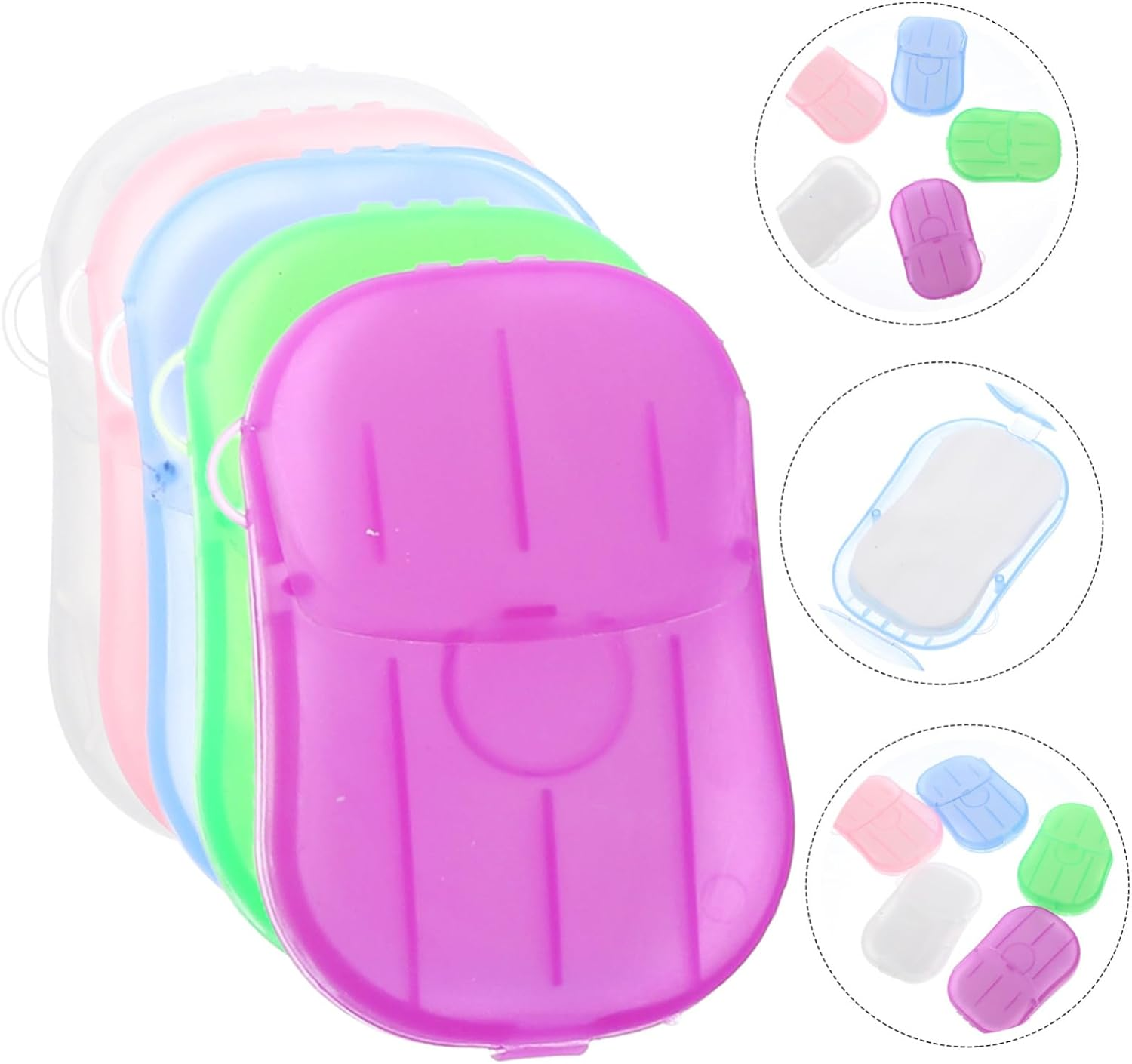 MAGICLULU Lightweight Outdoor Product of Soap Paper Sheets Travel Minis for Hiking