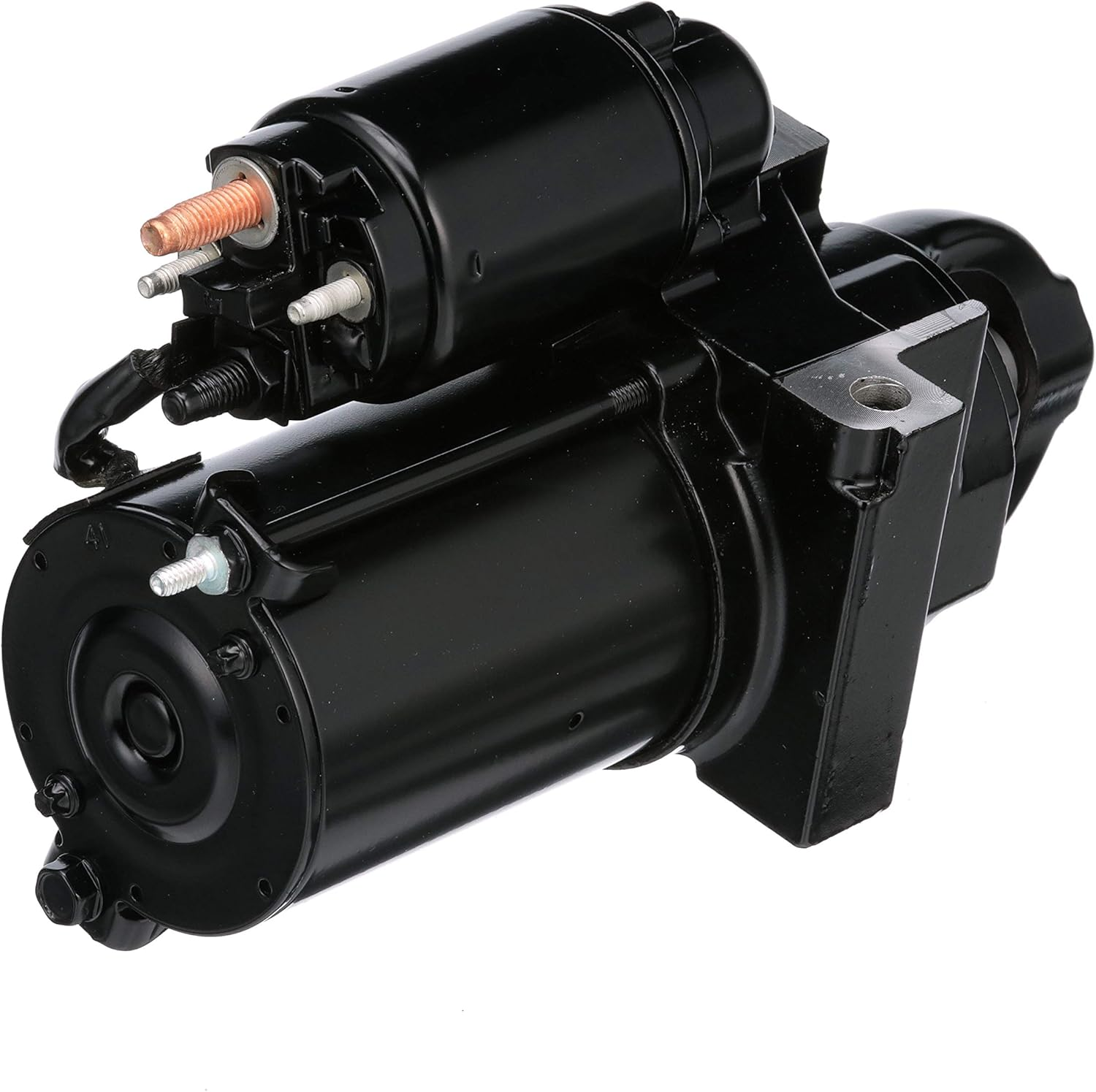 Quicksilver 863007A1 Starter Motor Assembly for Mercury V-6 and V-8 Mercruiser Engines Made by Gener Motors 1983-2016 and 3.0L Stern Drive Engines 1999-2015 image number 2