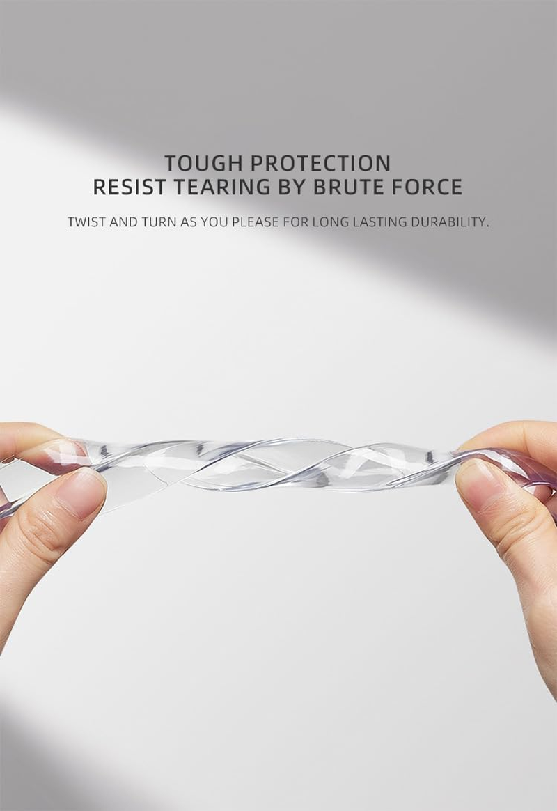 Baby Corner Protector (10FT + 4 Clear Corner Protectors), Silicone Child Bumper Strips, Baby Corner Protector Guards, Soft Transparent Odorless Corner Protectors, for Furniture Sharp Corners image number 2