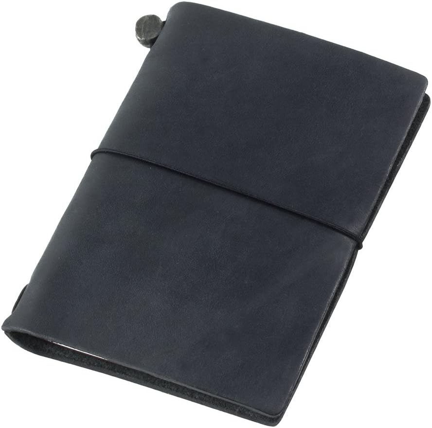 DESIGNPHIL 15026006 Midori Traveler'S Notebook, Passport Size, Black image number 6