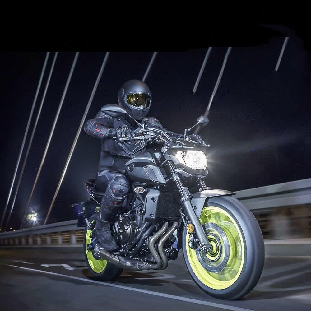 Universal Motorcycle Motor Bike Folding Footrests Footpegs Foot Rests Pegs Rear Pedals Set Aluminum Motorcycle Part M8 image number 5