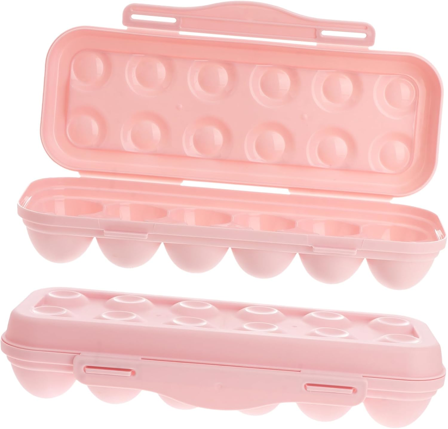 Jojofuny 2Pcs Storage Container Stackable Khaki Holder for Refrigerator Material for Kitchen Organization