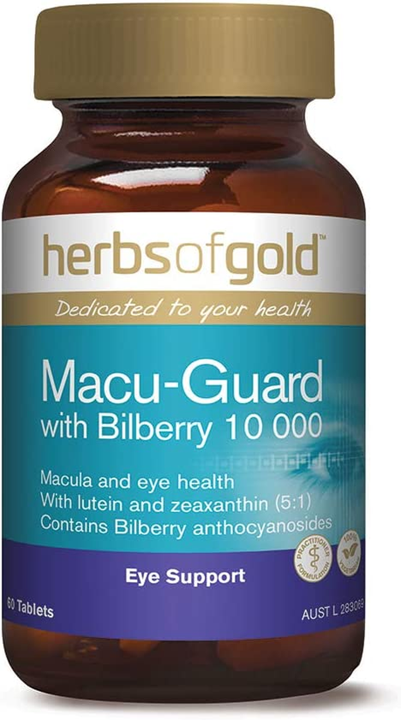 Herbs of Gold Macu-Guard with Bilberry 10 000 90 Tablets image number 4