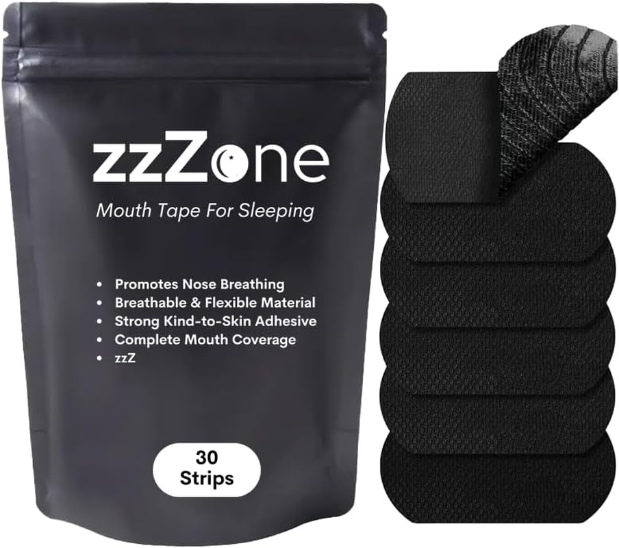 Mouth Tape for Sleeping anti Snoring Sleep Tape | Pack of 30 Sleep Strips image number 2