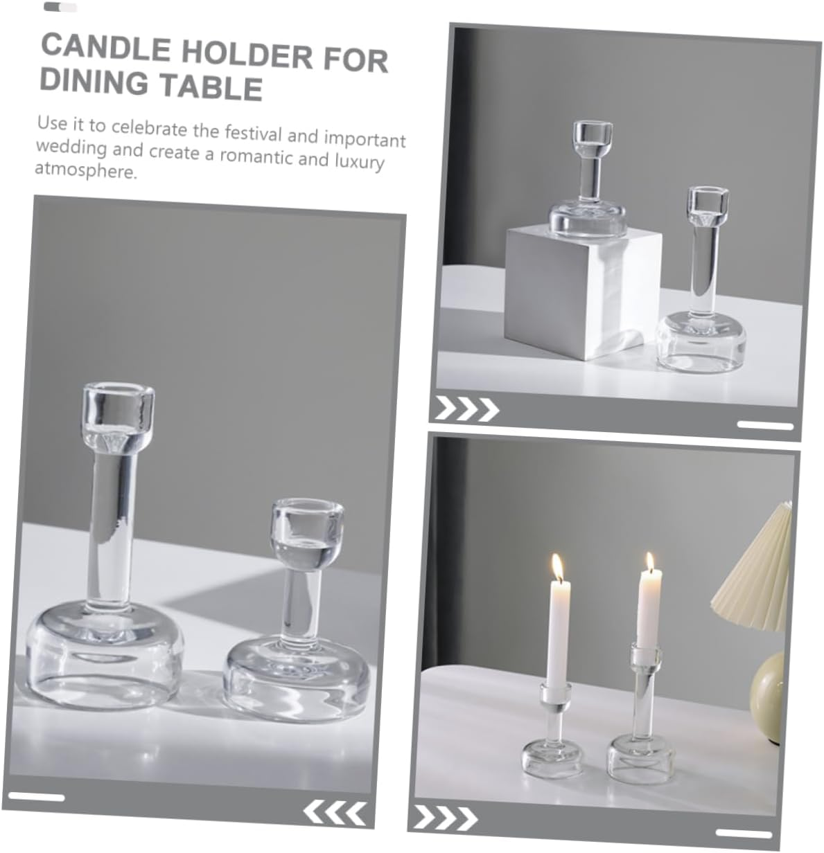 BIUDECO 2Pcs Vintage Candle Holders Elegant Tealight Holders for Weddings and Home Decor Romantic Centerpieces for Dinner Parties Candle Containers