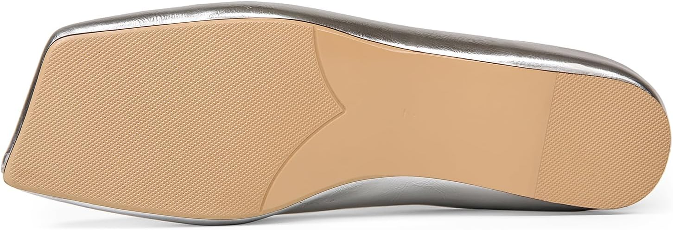 Pomoxikn Patent Leather Ballet Flats for Women Fashionable Square Toe Ballet Flats for Women Loafer Shoes for Women Dress Shoes.