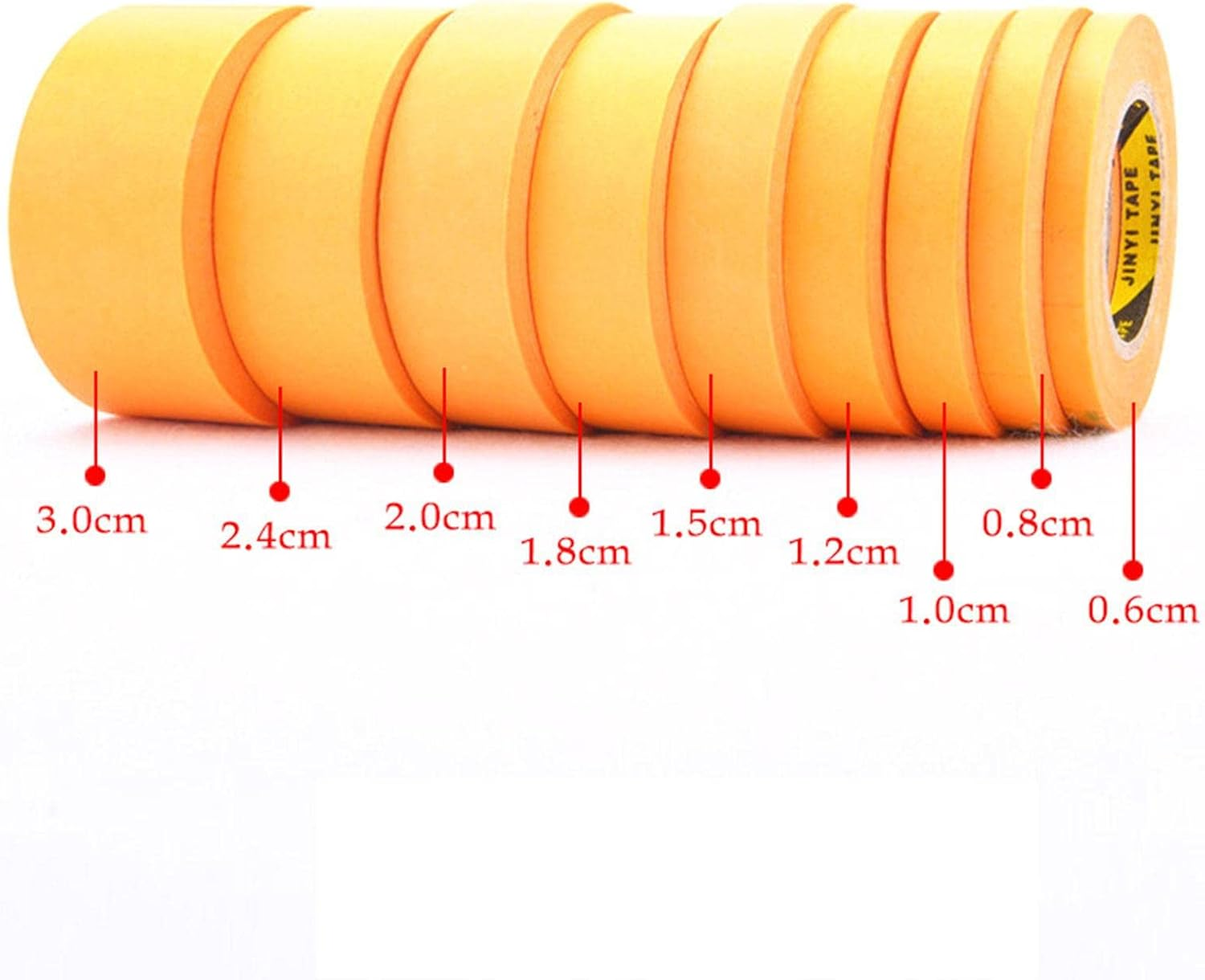 Multipurpose Automotive Masking Tape, 9 Rolls image number 3