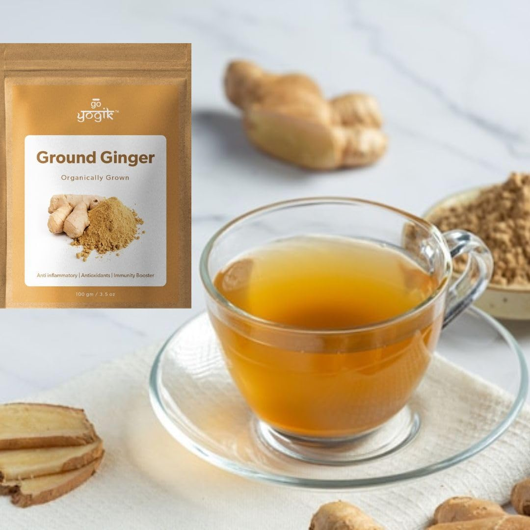 Himalayan Ginger | Go-Yogik Ginger Powder-100G | Traditionally Grown | Product of India image number 4