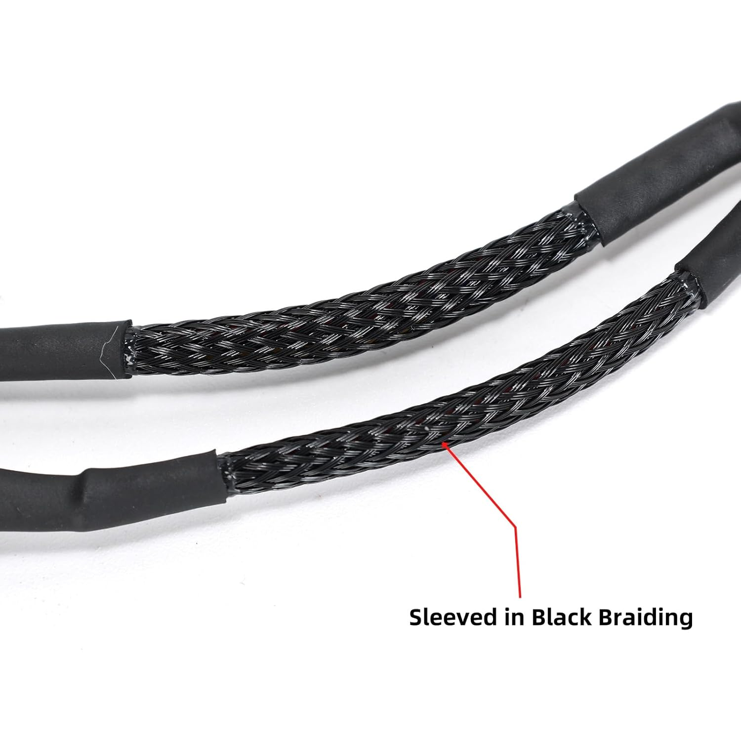 Ruimou 1Pcs Computer PC PWM Fan Splitter Cable 4Pin 1 Male to 2 Female (Cable Length 100Mm) Compatible with Corsair RGB Fan Hub/Corsair Lighting Node Pro/Conmander Pro Core