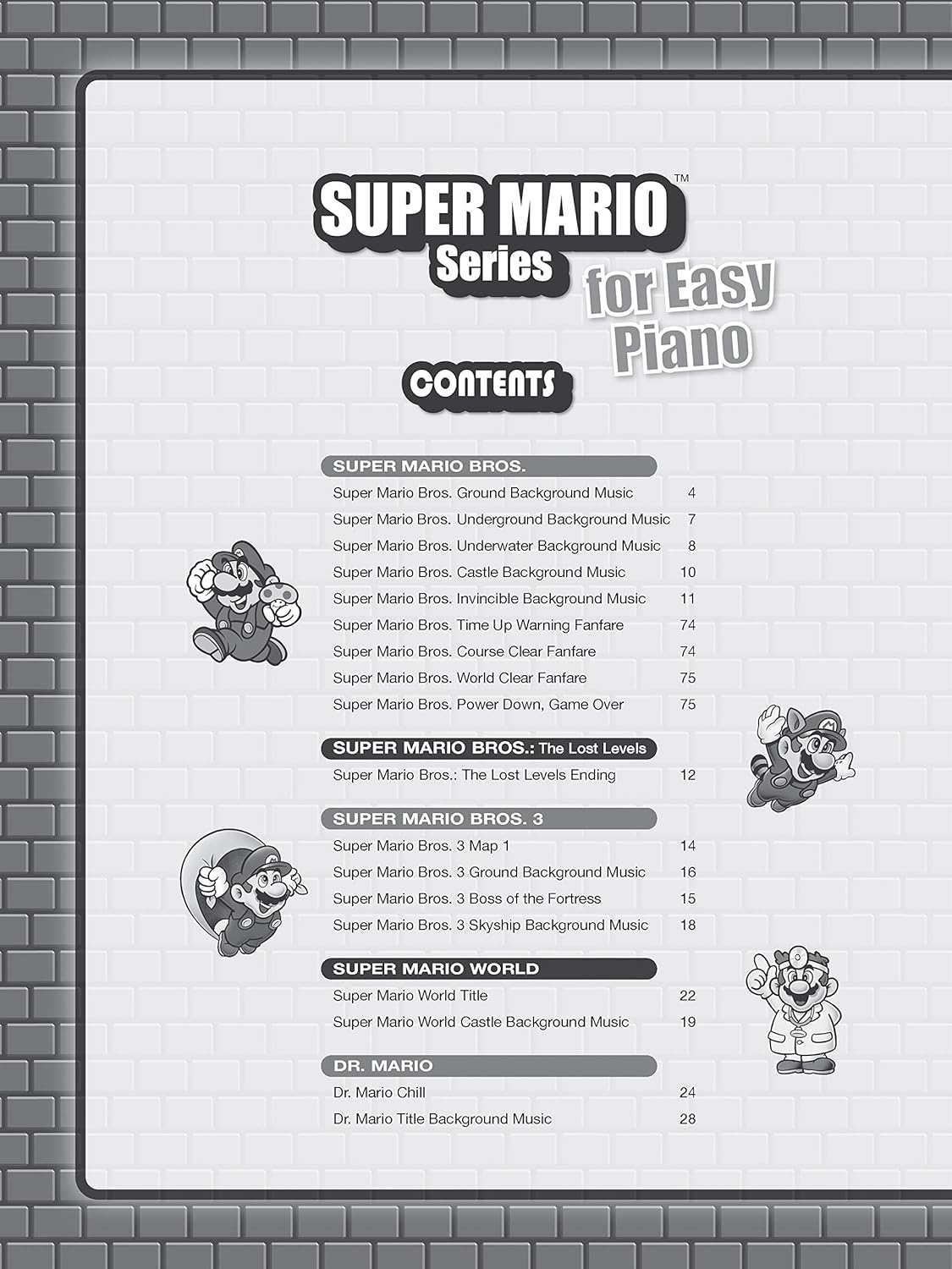 Super Mario Series for Piano: Easy Piano image number 4