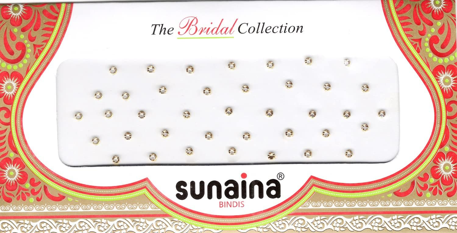 Sunaina Small round Multicolor||Golden|| Silver Shiny Stone Matching Tikka Bindi for Women & Girls (Pack of 3) image number 3