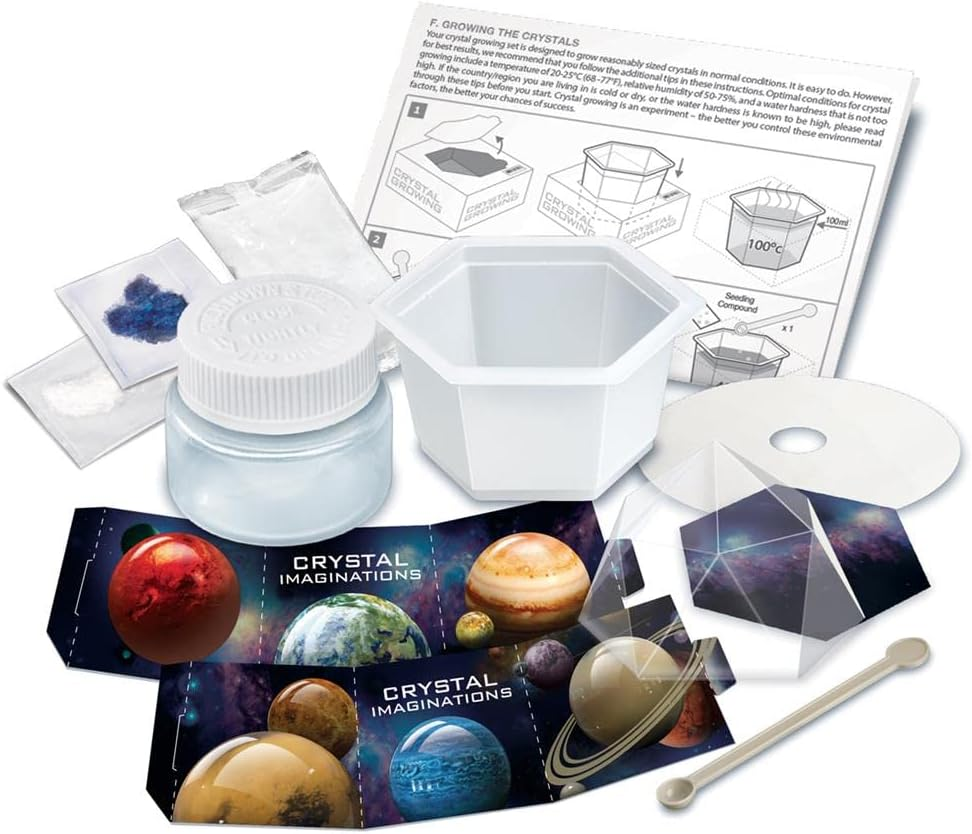 4M - Crystal Growing Kit - Space Gem - Blue image number 3