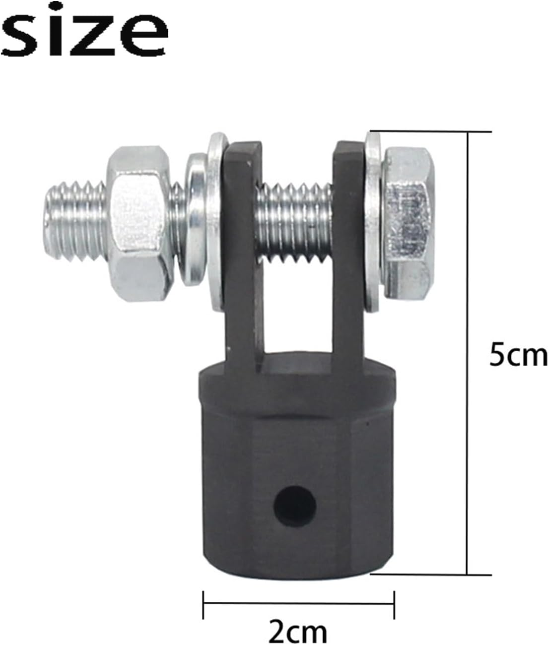 Roczential Scissor Jack Adapter, High Strength Universal Scissor Jack Drill Adapter for Impact Drills Socket Automotive Jack RV Trailer Leveling Jack image number 6