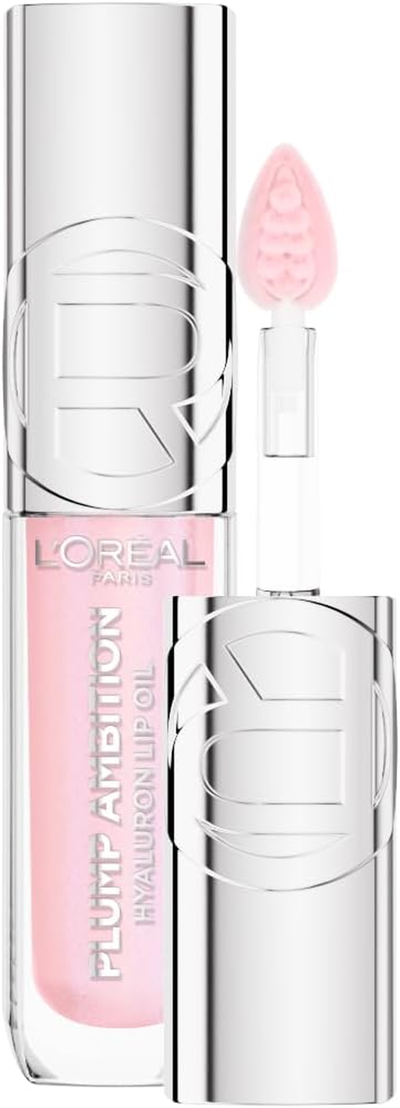 L'Oreal Paris Plump Ambition Hyaluron Lip Oil, 101 Cristal Clear