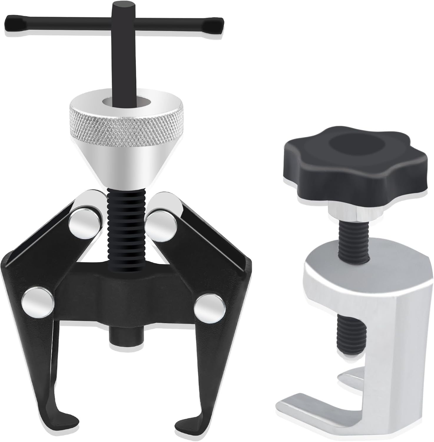 Windshield Wiper Arm Removal Tool Kit,Heavy Duty Wiper Arm Puller/Battery Terminal Puller,Universal Car Accessories Carbon Steel Small Bearing Puller for Most Car Truck SUV RV