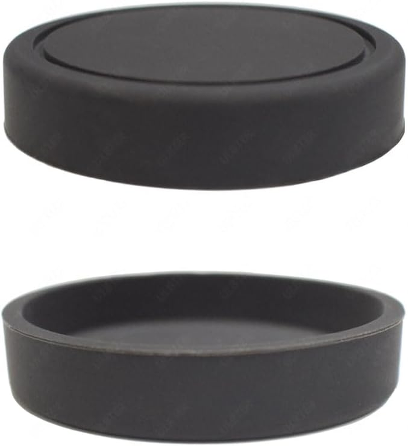 [2 Pieces] Rubber Lens Cover Cap for Fujifilm Instax Mini EVO Fuji Instant Camera, ULBTER Lens Cap Accessory image number 1