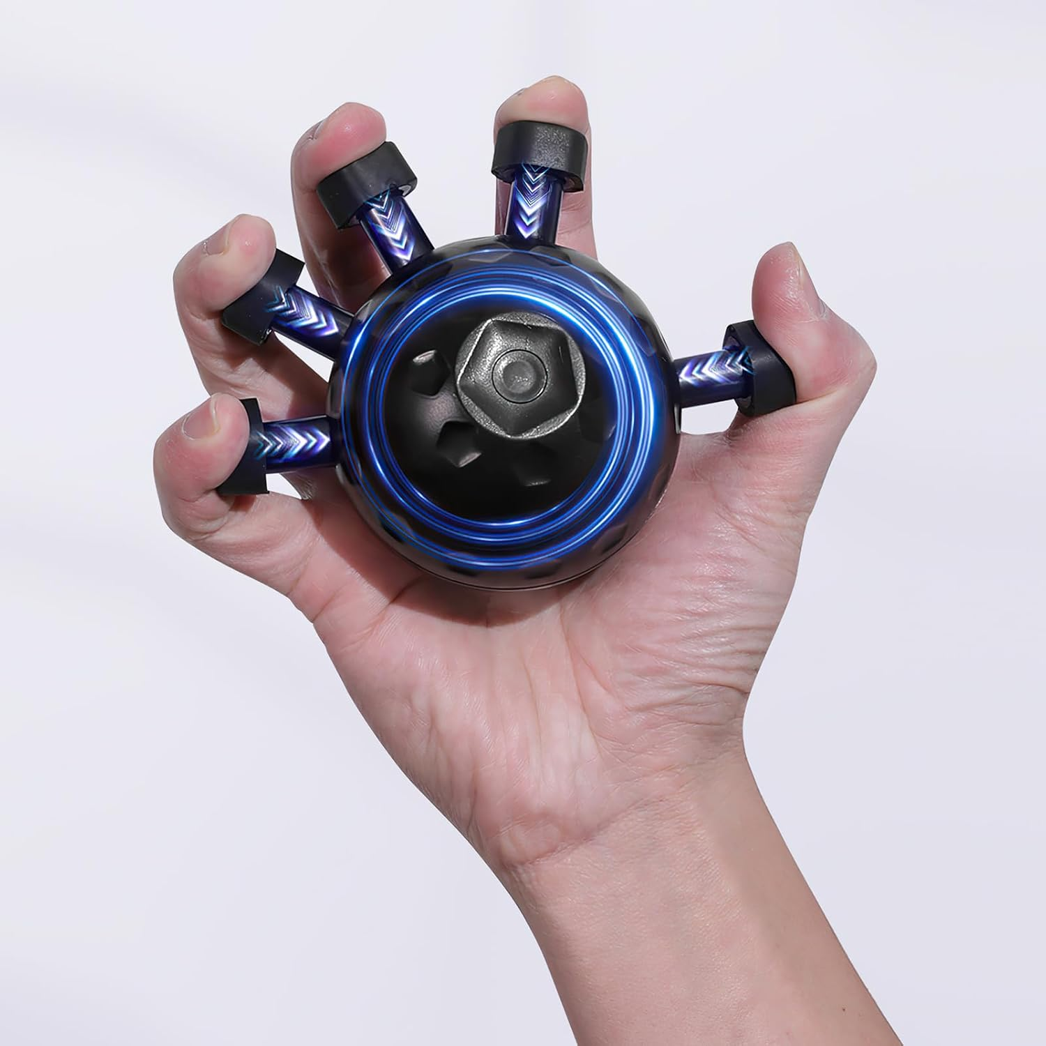 Grip Strength Trainer,Hand Grip Strengthener,Strength Training Grip Strengtheners,Forearm Trainer,Finger Strengthener Exerciser,Hand Strengthener Exercise Ball,Finger Grip Power for Muscle Building image number 1