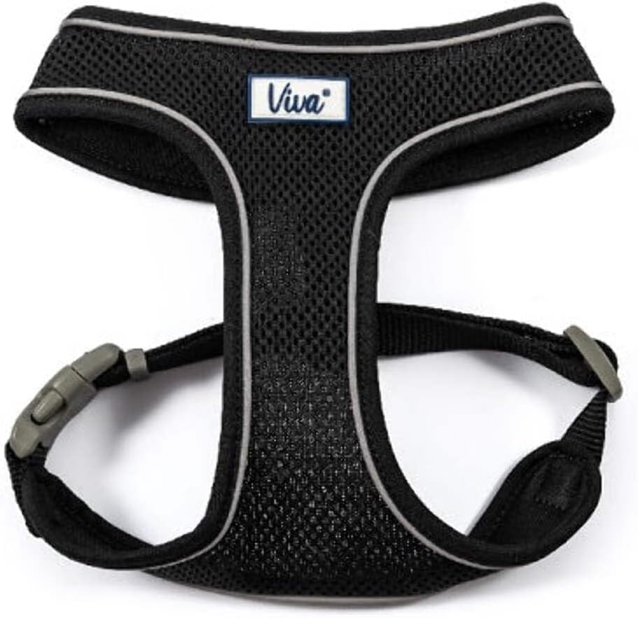 Ancol Simply Comfortable Mesh Dog Harness Black XS 28-40Cm