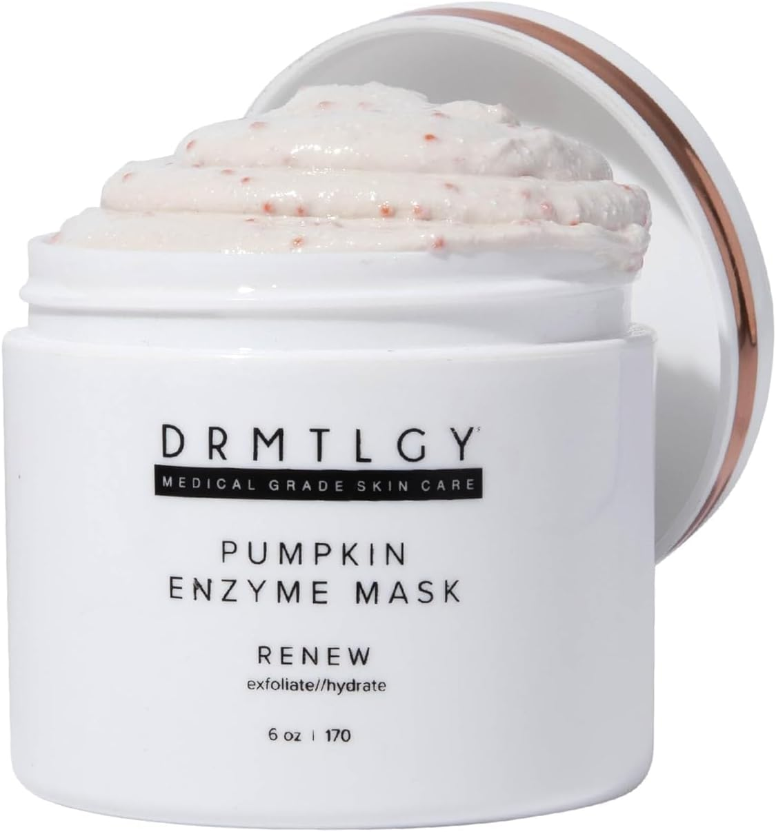 DRMTLGY Pumpkin Enzyme Face Mask with Jojoba Beads. Gentle Exfoliating Pumpkin Facial Mask for Dullness, Uneven Skin Tone, Fine Lines and Wrinkles. 5.5 Oz image number 5