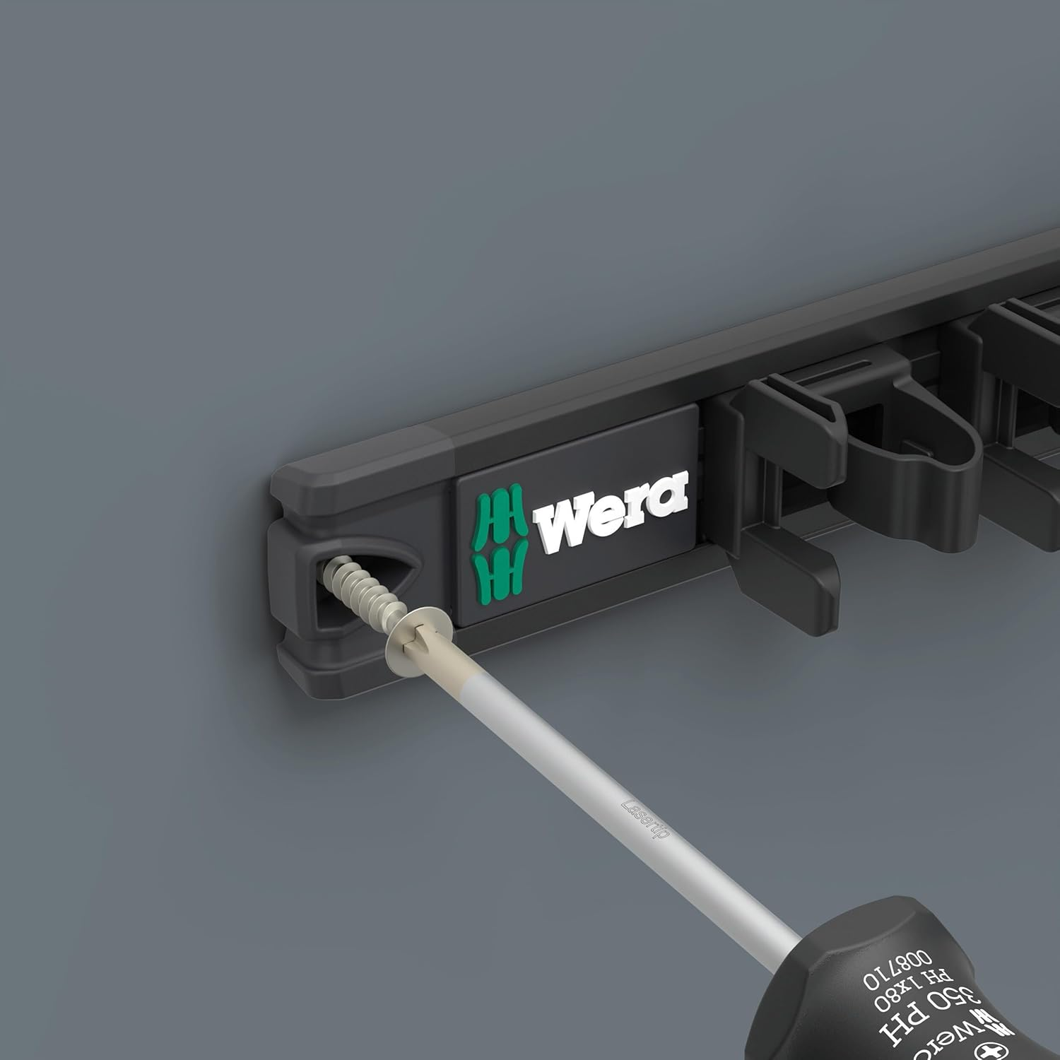 Wera 9650 Magnetic Rail Kraftform Screwdrivers Set (9-Pieces) image number 6