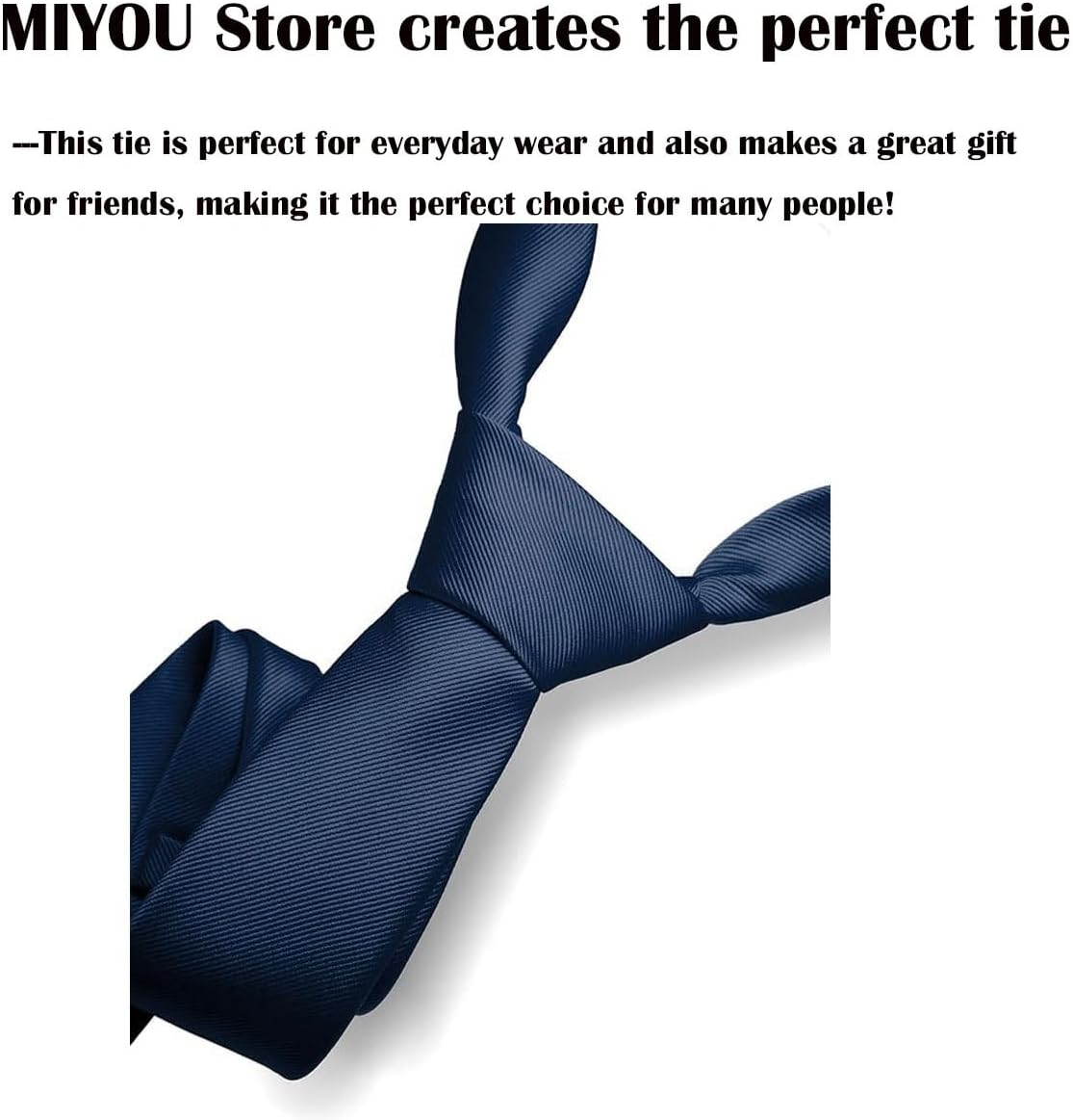 Men'S Ties Solid Color 8CM Necktie Plain Classic Striped Formal Business Wedding Party Ties for Men