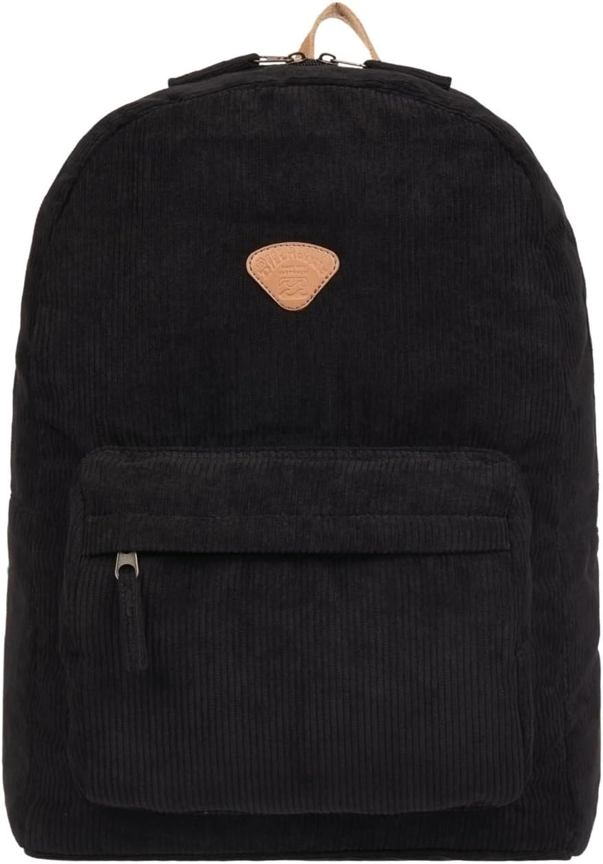 Billabong Schools Out Cord 20L Backpack for Women 24E653502, Black Pebble, One Size