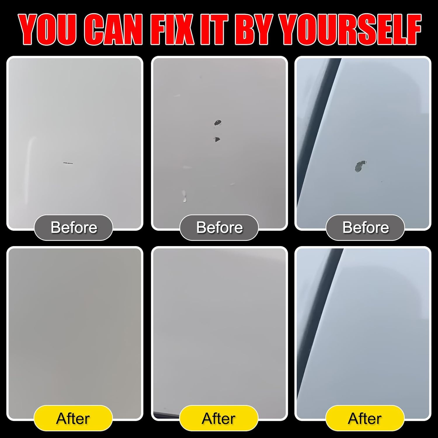 Car Touch up Paint(Snow White Pearl(Swp)) for Kia, Car Paint Scratch Repair Kit, Quick & Easy Solution to Repair, 2 in 1 Scratch Remover Pen with Color-Matched image number 1