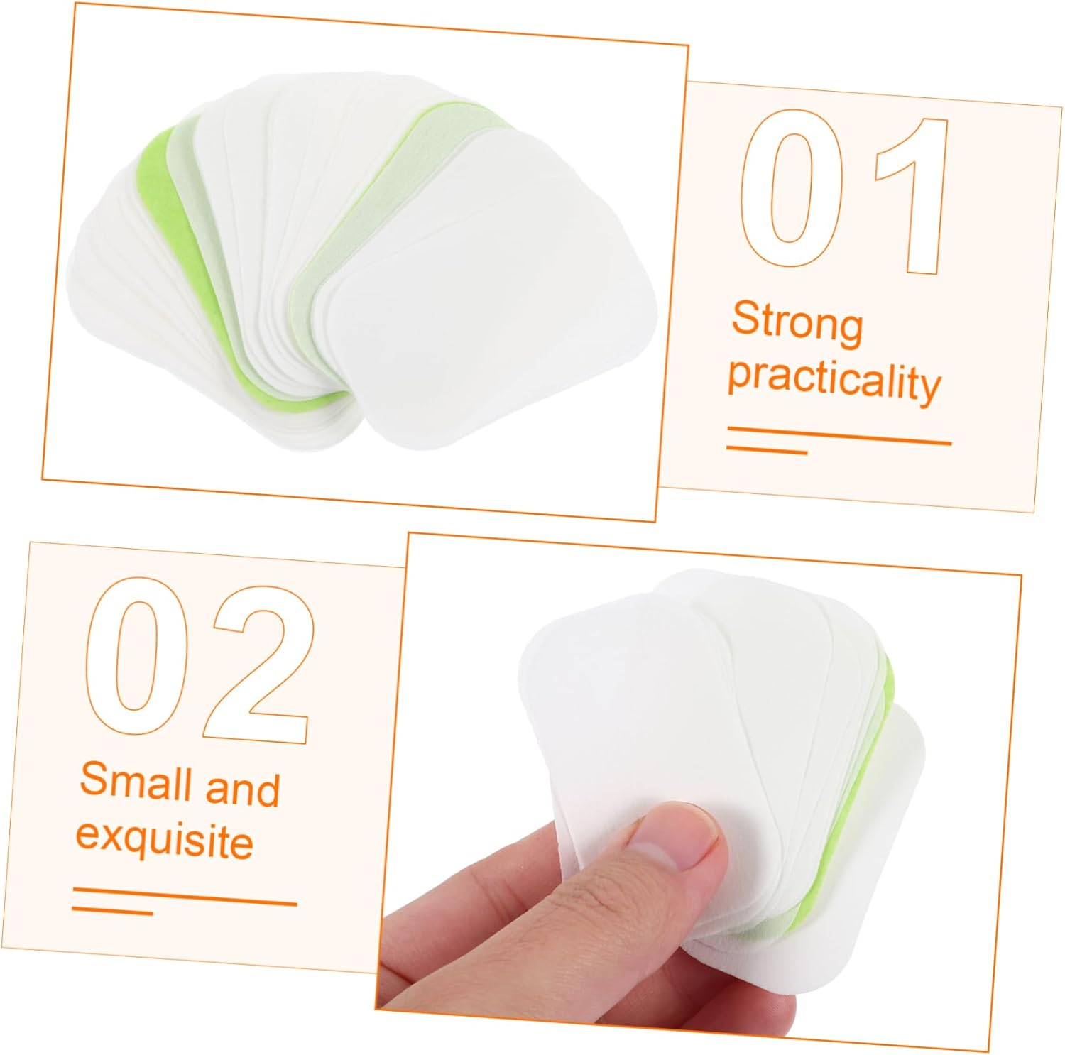 50Pcs Portable Soap Sheets for Travel Compact Hand Wash Soap Slices Safe Reliable for All Skin Types Lightweight Convenient Travel Supplies