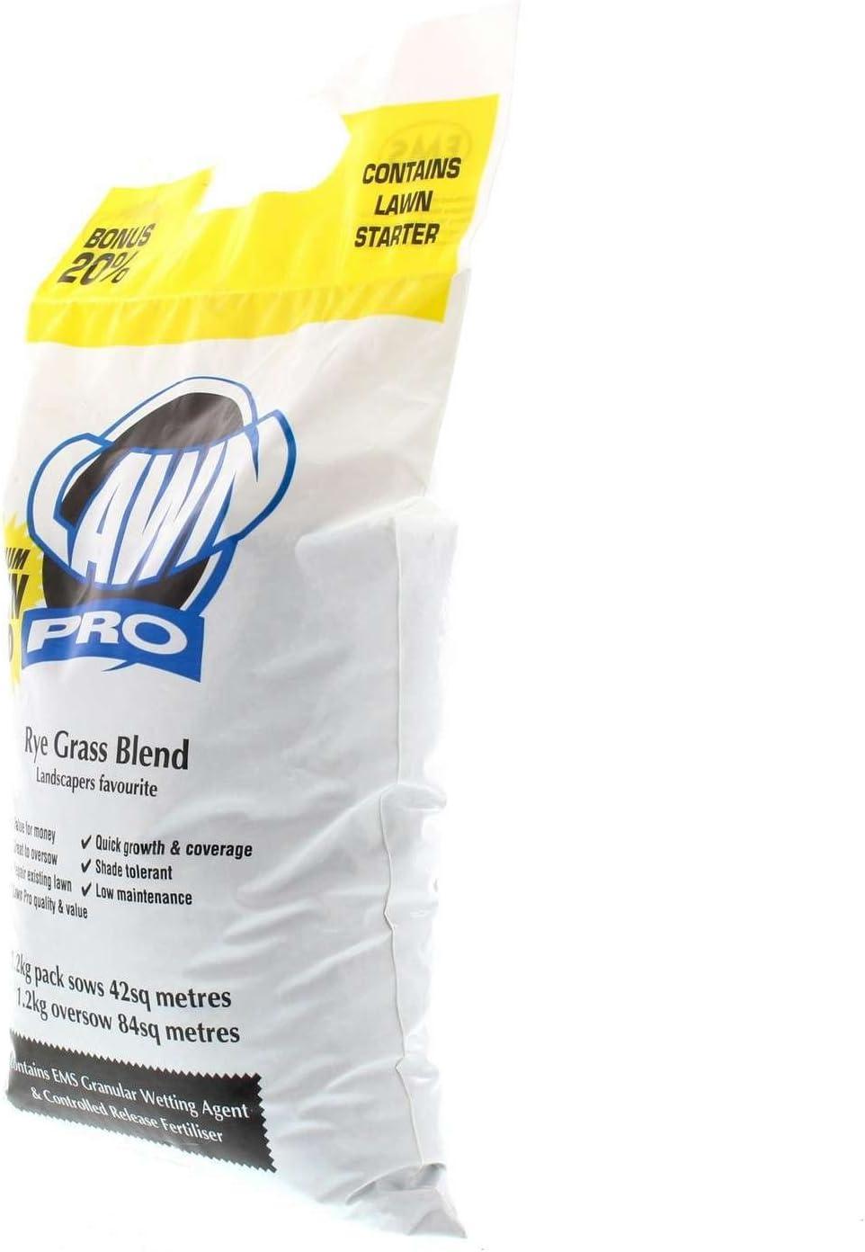 Lawn Pro Premium Rye Grass Seed Blend 1.2Kg Sows 42Sqm Great Value image number 2