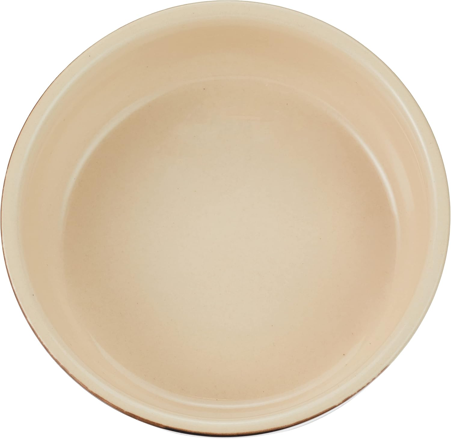 Nobby Ceramic Cat Basin, 13.5 X 13.5 X 0.25 Cm, Black/Beige image number 2