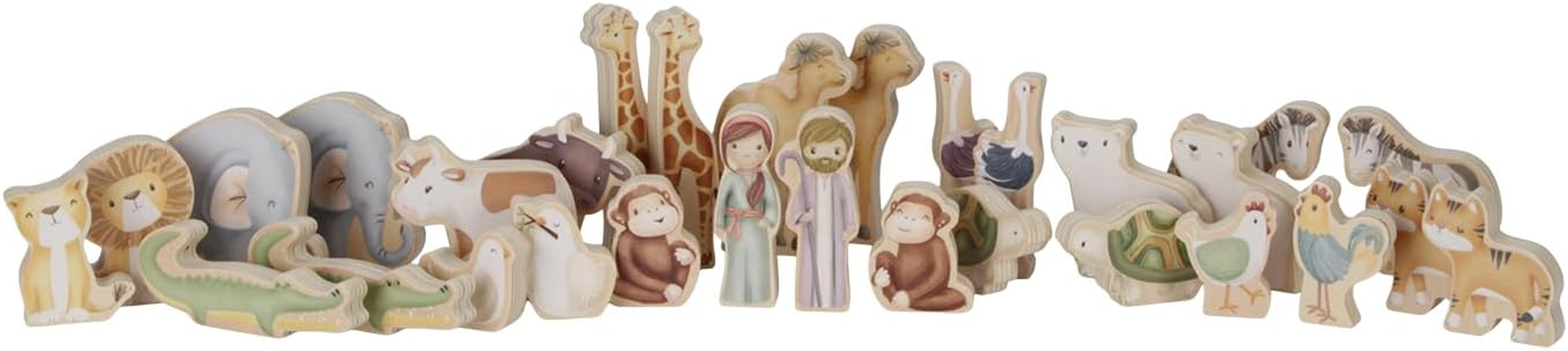 Little Dutch Wooden Noah'S Ark Playset image number 2