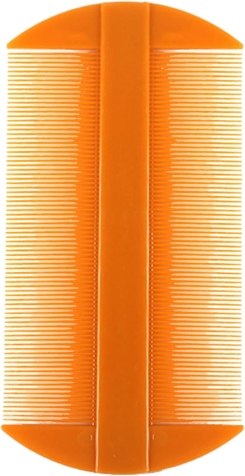 Lice Comb - Fine Tooth Hair Grooming Comb - Flea Combs, Double Sided Hair Comb for Removal Dandruff, Louse and Nit Comb for Head Lice Treat Helves image number 2