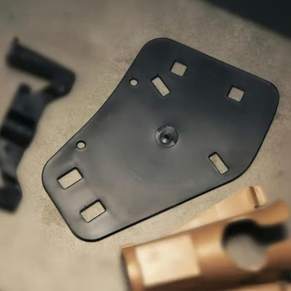 IONPSHG Slide in Fishing Rod Hip Holster Adjustable Hands Free Waist Belt Holder for Wading Surf Fly & Bank Fishing Quick Draw Durable Pole Holster Gear (Grey) image number 1