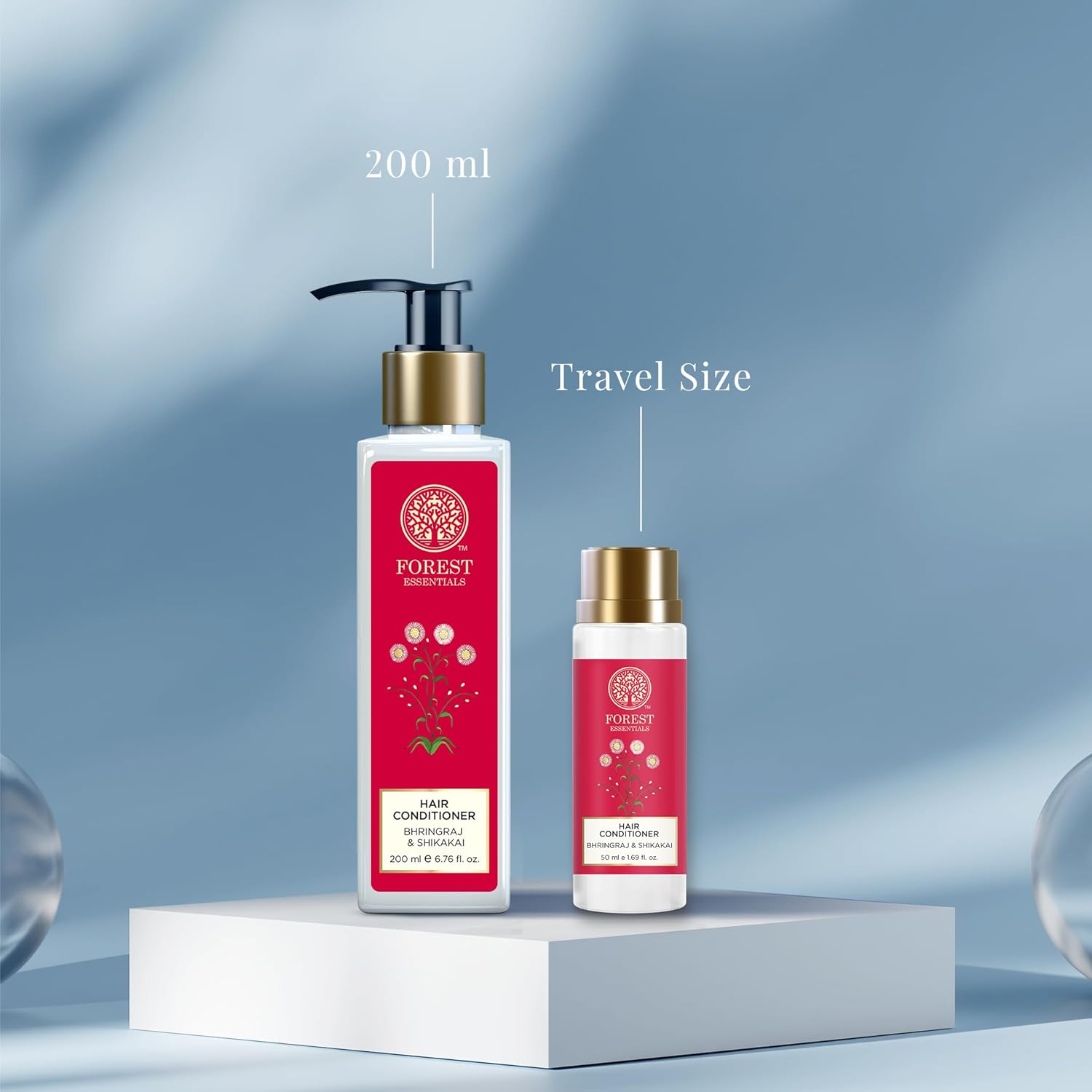 Forest Essentials Hair Conditioner, Bhringraj and Shikakai, 200Ml image number 3