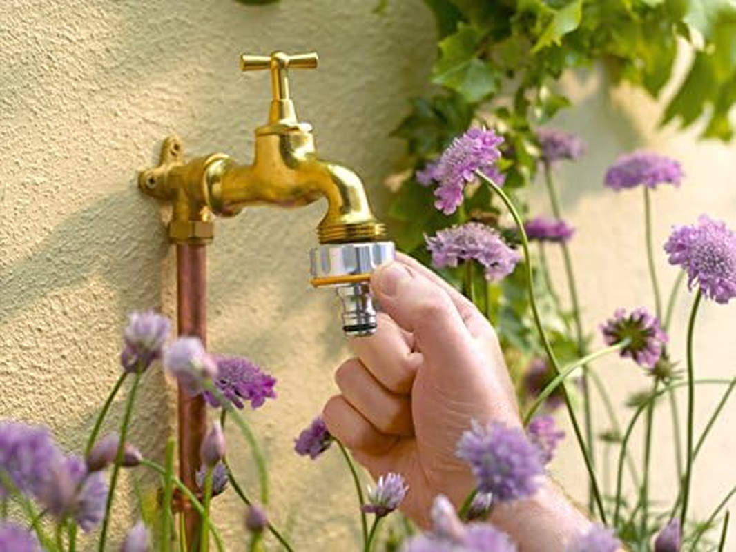 Hozelock 2042P0000 1&rdquo;, 33.3Mm Pro Metal Outdoor Tap Connector