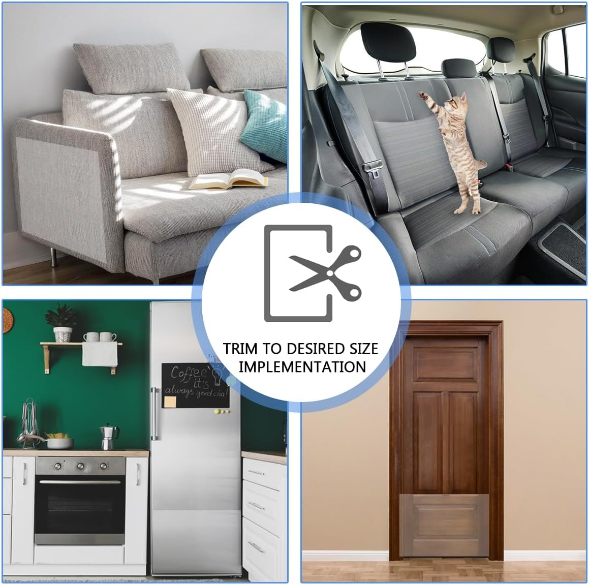 Sofa Cat Protector 30Cm X 5M Cat Scratch Protector for Cat Sofa Transparent Scratch Protector Sofa Carpet image number 4