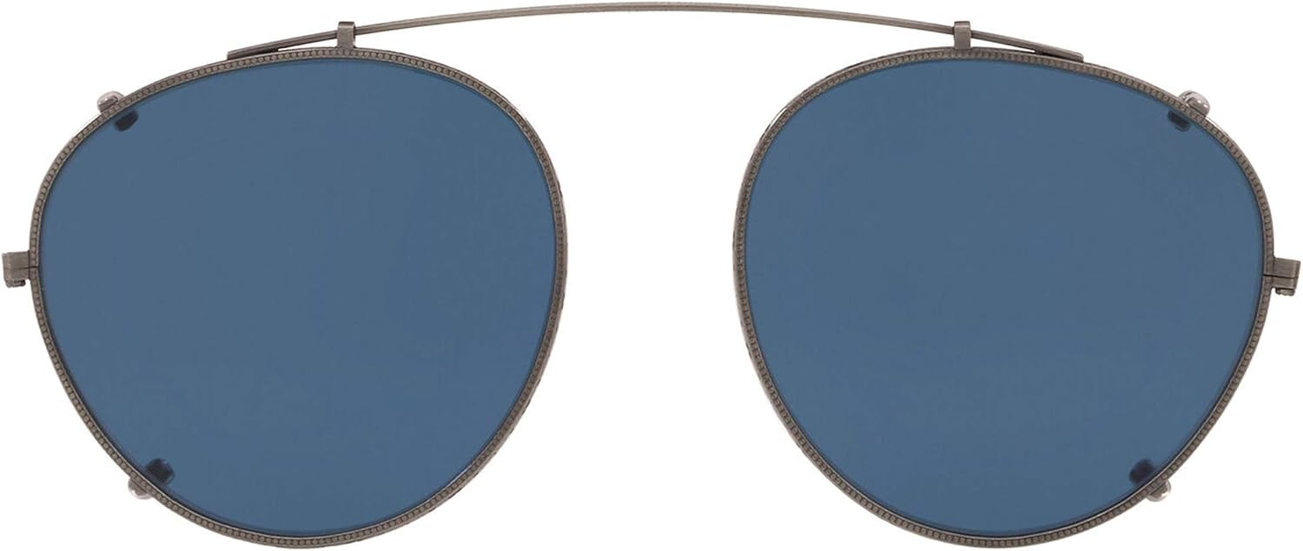 Oliver Peoples TK-1 CLIP OV 1274TC Pewter/Blue Clip-On Only 47/22/145 Unisex Eyewear Frame