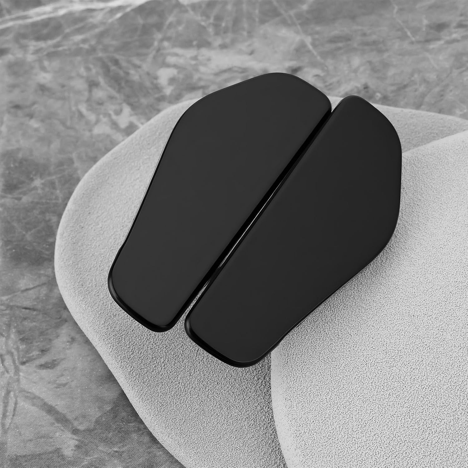 2Pcs Right Left Headlight Washer Cap 61677066847+61677066848 Compatible with BMW 3 Series E46 1997-2005 image number 1